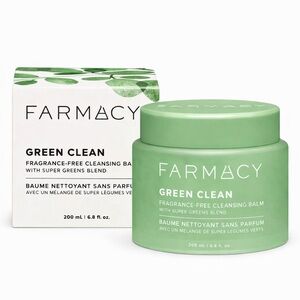 Farmacy Green Clean Fragrance-Free Cleansing Balm Jumbo 6.8oz Makeup Remover NIB
